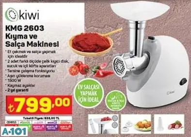 KİWİ KIYMA VE SALÇA MAKİNESİ KİWİ KIYMA VE SALÇA MAKİNESİ